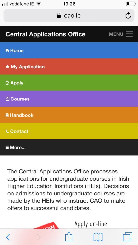 Information guide and video - CAO Application Process - Presentation ...