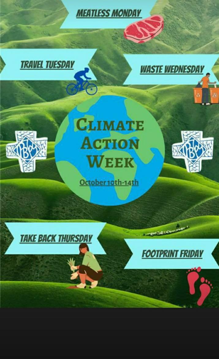Climate Action Week Mon., 10th Oct to Fri., 14th Oct. Presentation